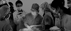 의료진 대상 모발이식 시연 및 교육